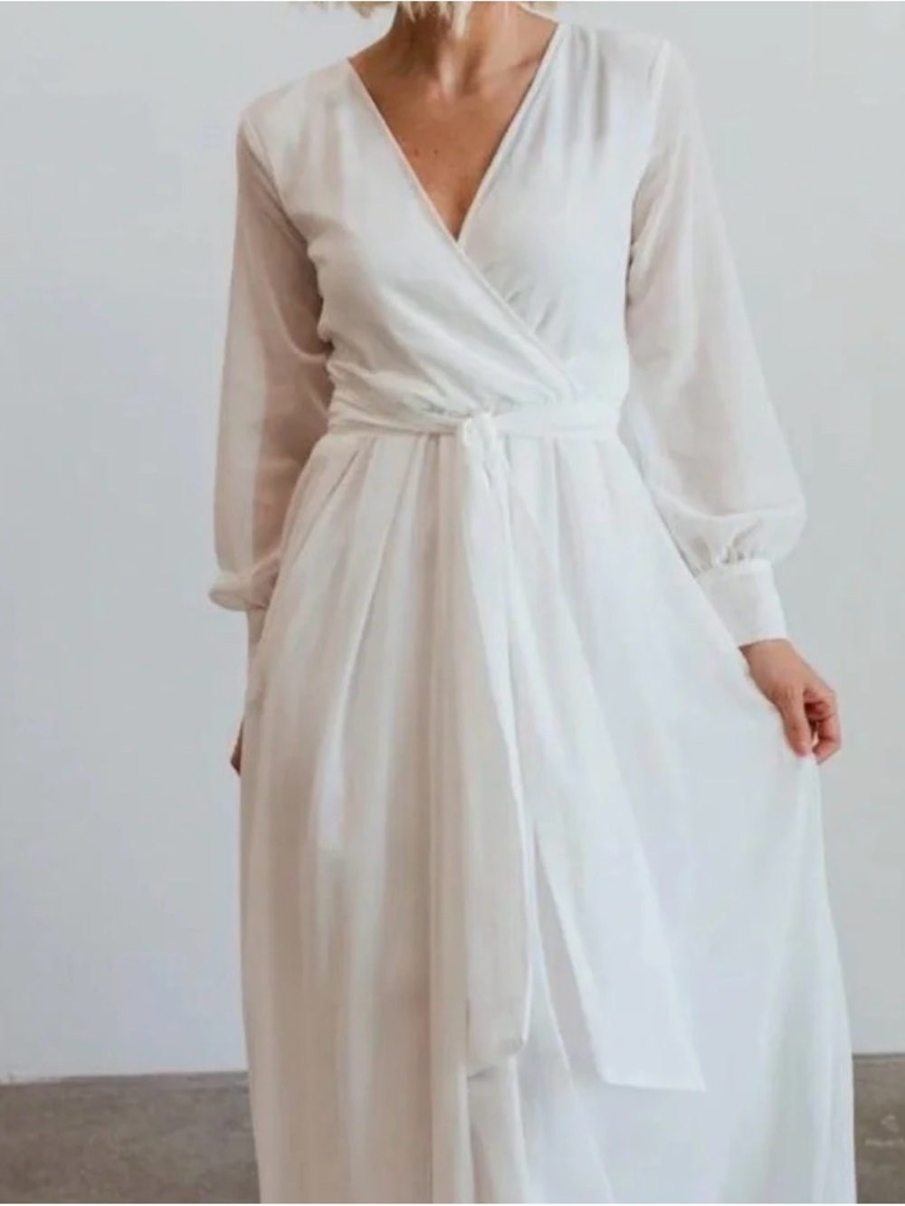 Baltic Born Lydia White Maxi Dress